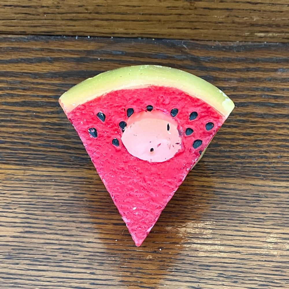 Gently Used Illumination Watermelon Slice Candle